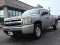 2008 Silver Birch Metallic Chevrolet Silverado 1500 LT Extended Cab  photo #1