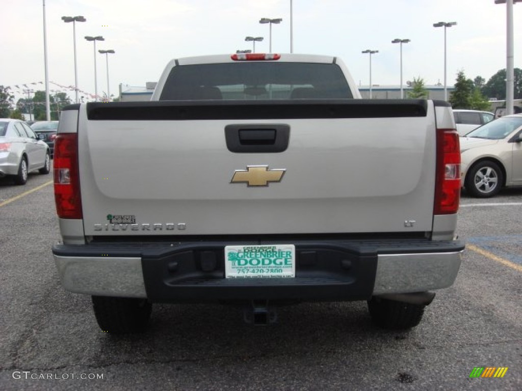 2008 Silverado 1500 LT Extended Cab - Silver Birch Metallic / Ebony photo #4