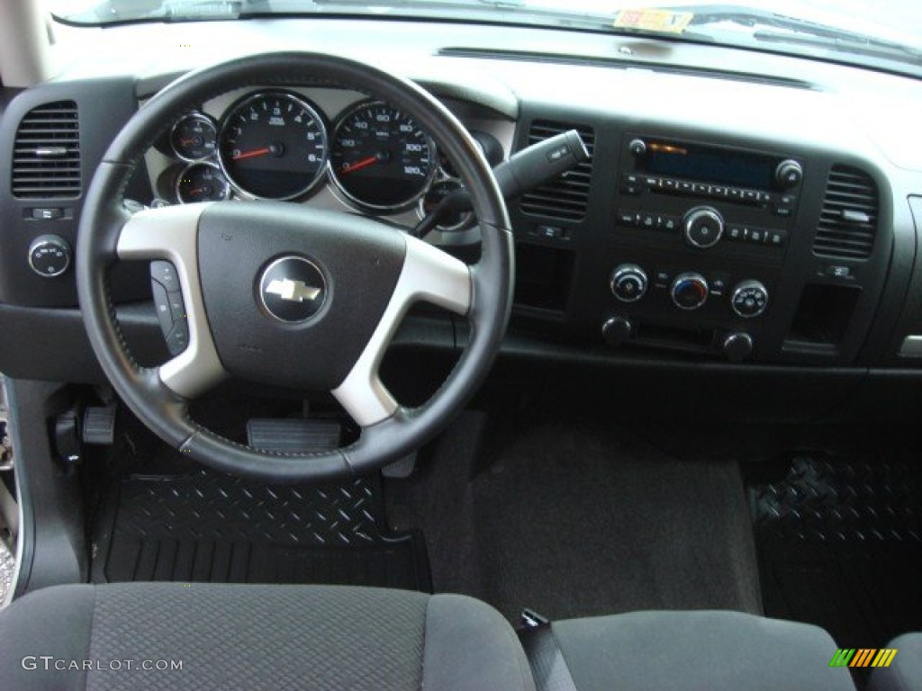 2008 Silverado 1500 LT Extended Cab - Silver Birch Metallic / Ebony photo #12
