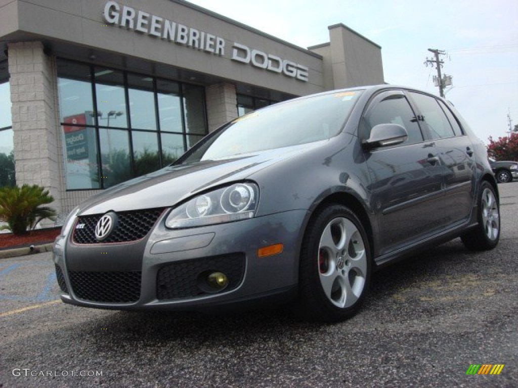 2008 GTI 4 Door - United Grey Metallic / Anthracite Black photo #1