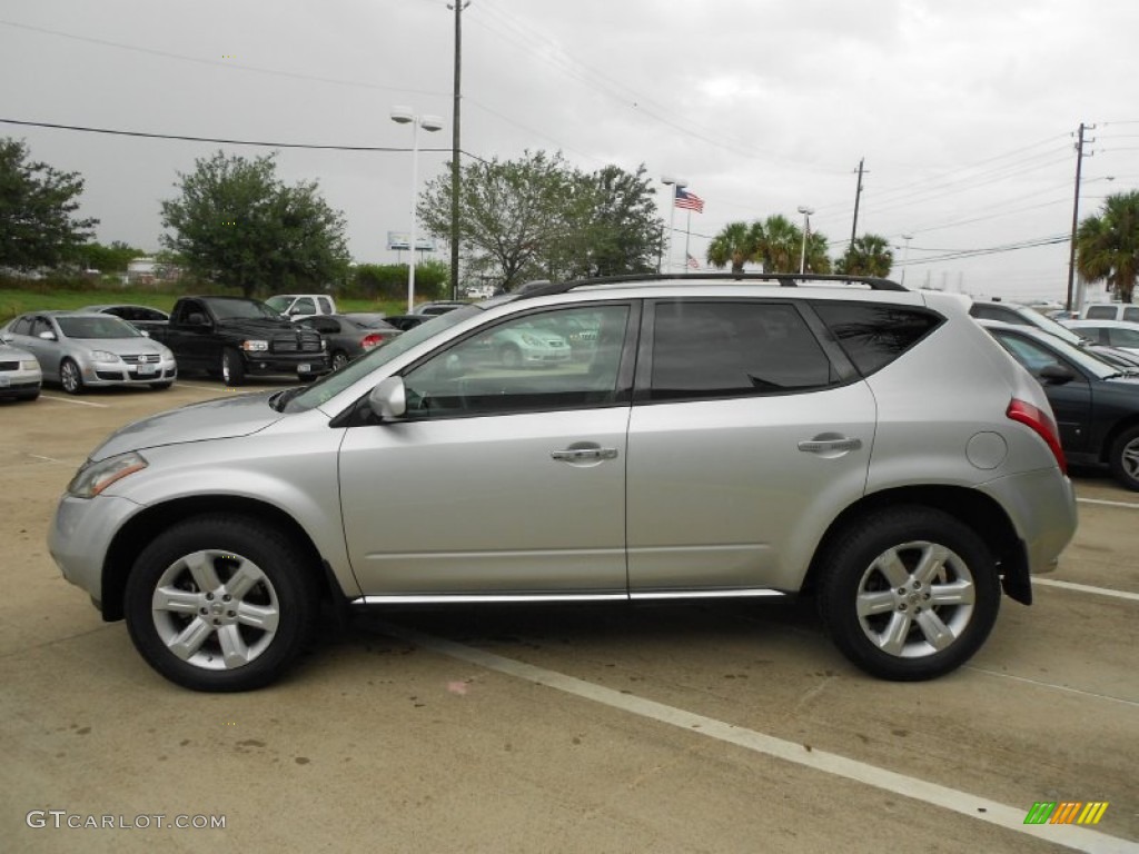 2007 Murano SL - Brilliant Silver Metallic / Charcoal photo #4