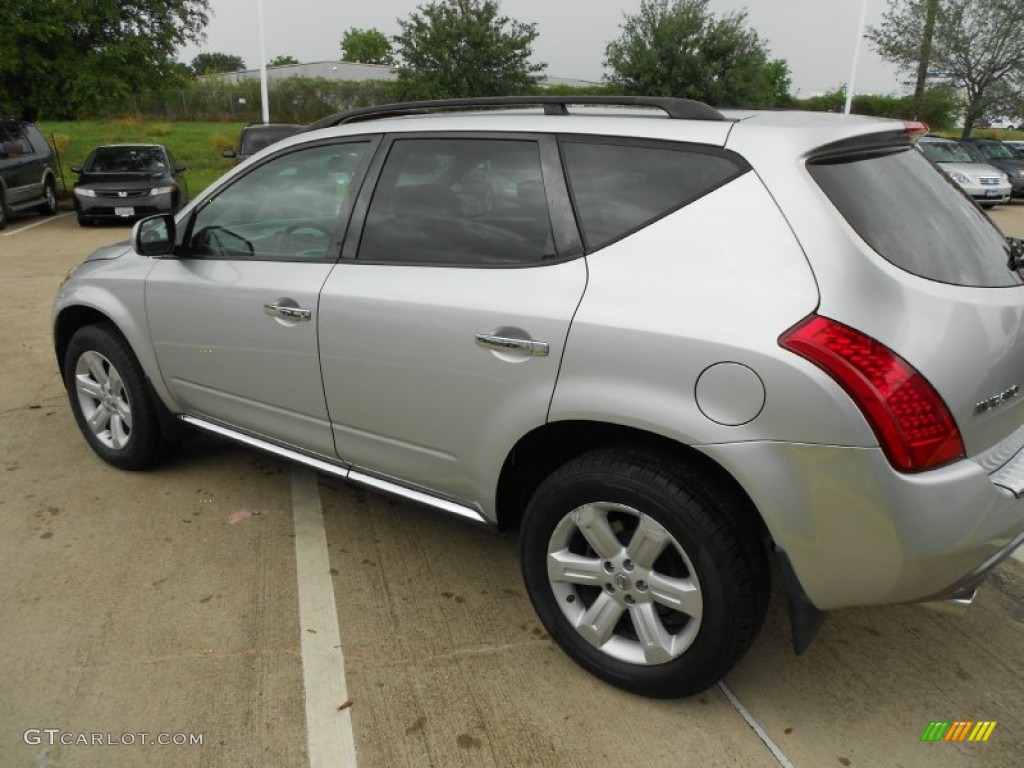 2007 Murano SL - Brilliant Silver Metallic / Charcoal photo #5