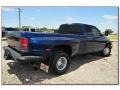2002 Patriot Blue Metallic Dodge Ram 3500 SLT Quad Cab Dually  photo #9
