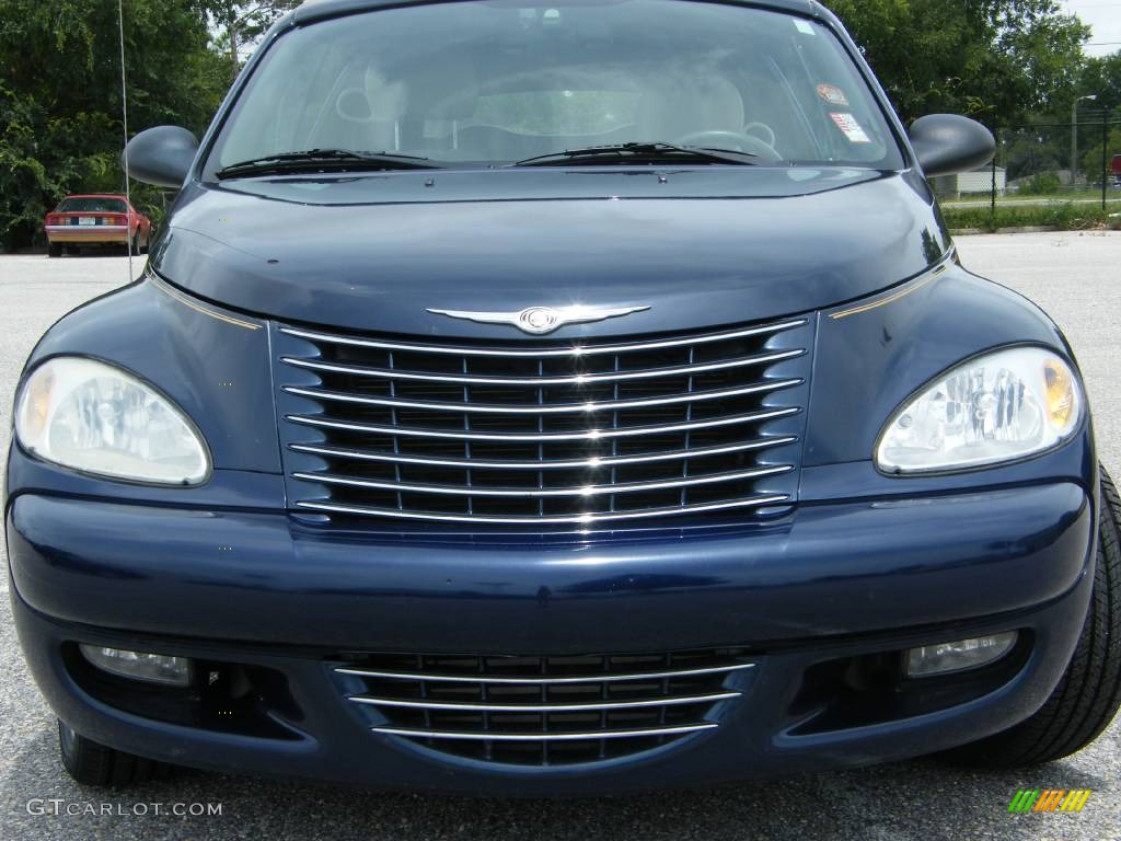 2005 PT Cruiser GT Convertible - Midnight Blue Pearl / Taupe/Pearl Beige photo #16