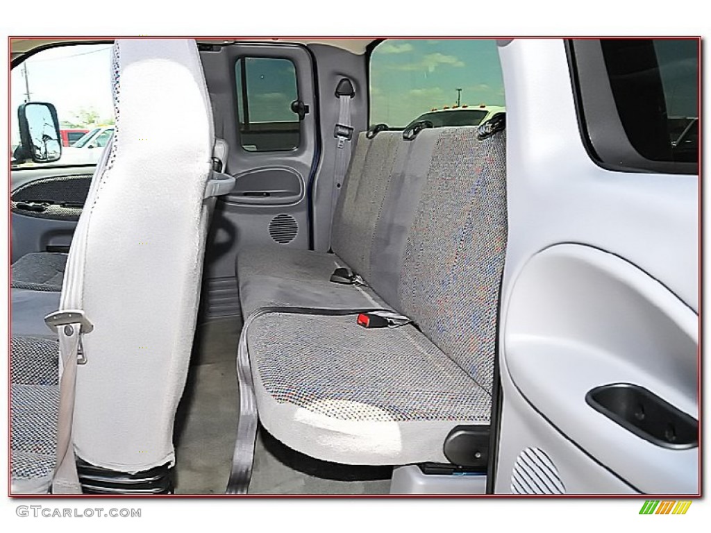2002 Ram 3500 SLT Quad Cab Dually - Patriot Blue Metallic / Mist Gray photo #25