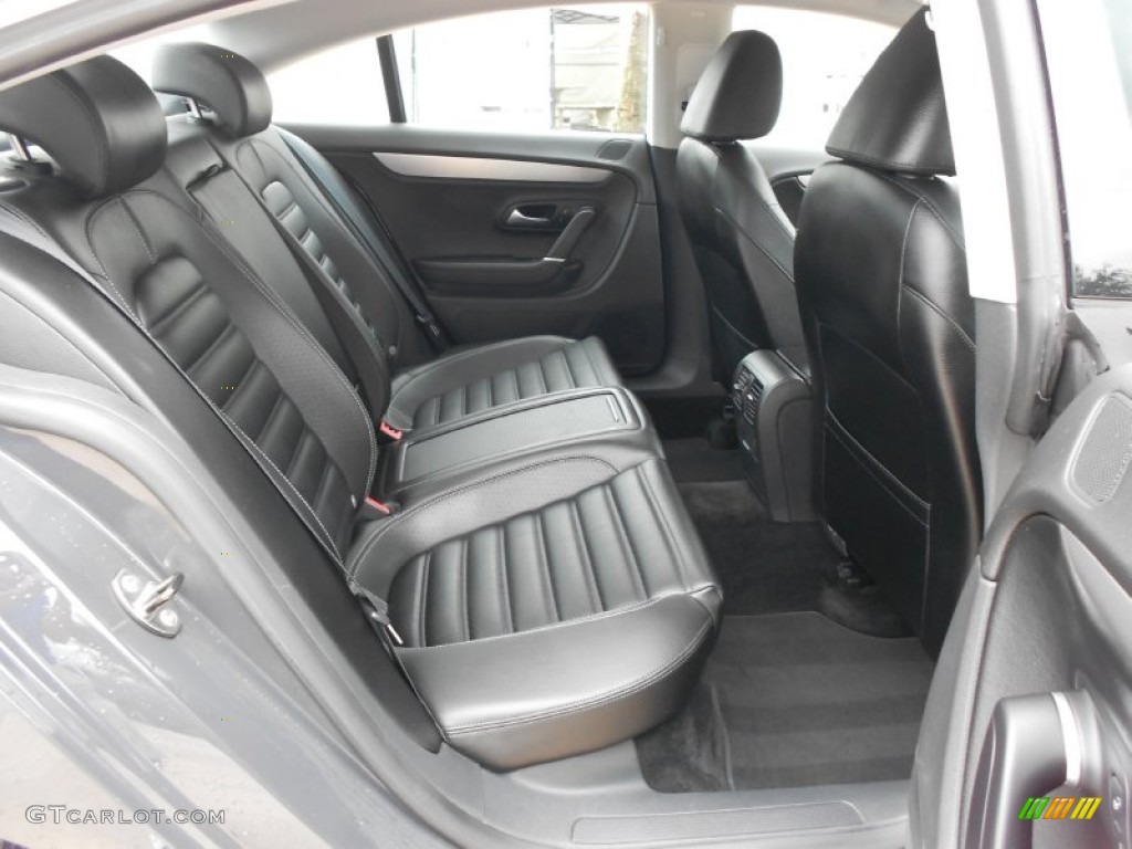 2012 Volkswagen CC Lux Rear Seat Photos