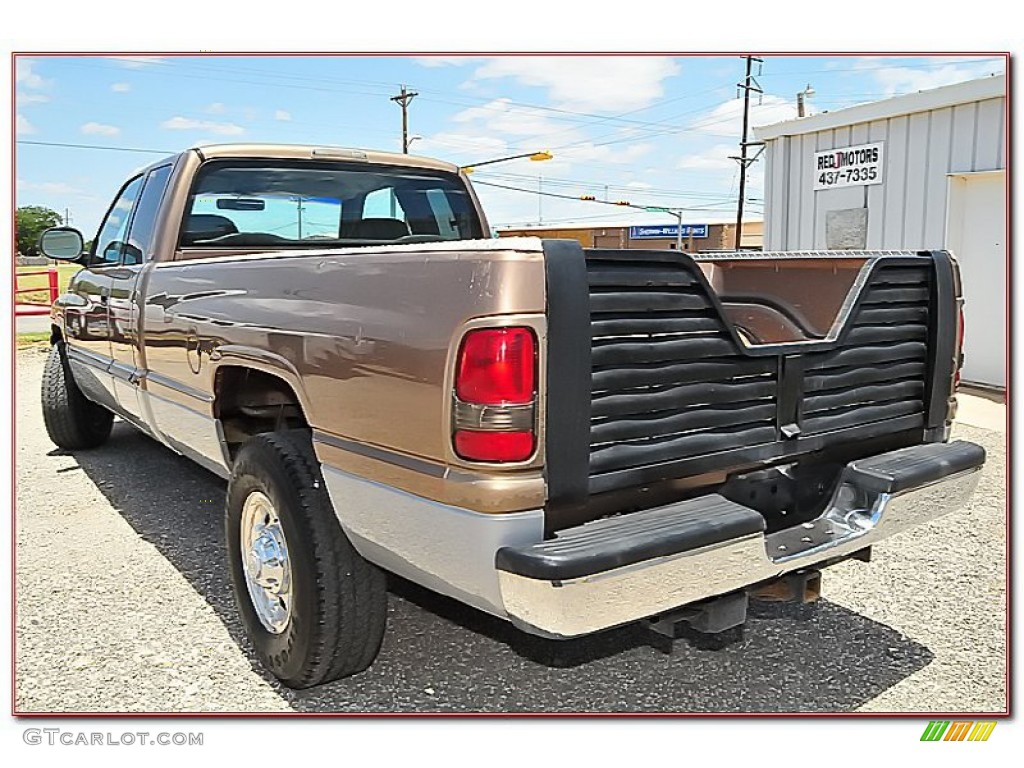 2001 Ram 2500 SLT Quad Cab - Medium Bronze Pearl Coat / Mist Gray photo #7