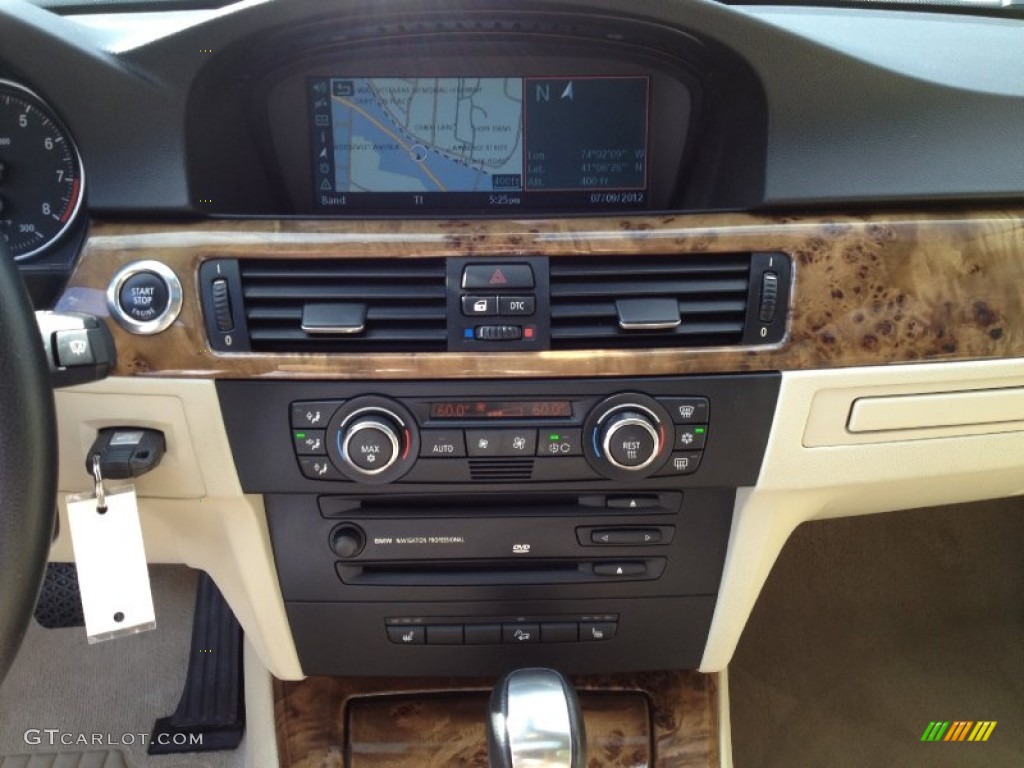 2007 3 Series 328xi Coupe - Montego Blue Metallic / Cream Beige photo #9