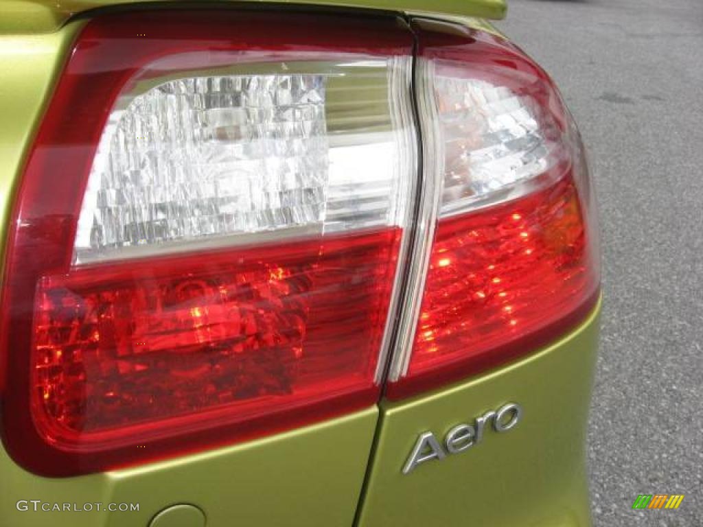 2006 9-3 Aero Convertible - Lime Yellow / Parchment photo #41