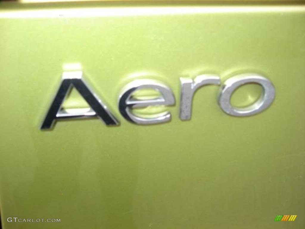 2006 9-3 Aero Convertible - Lime Yellow / Parchment photo #42