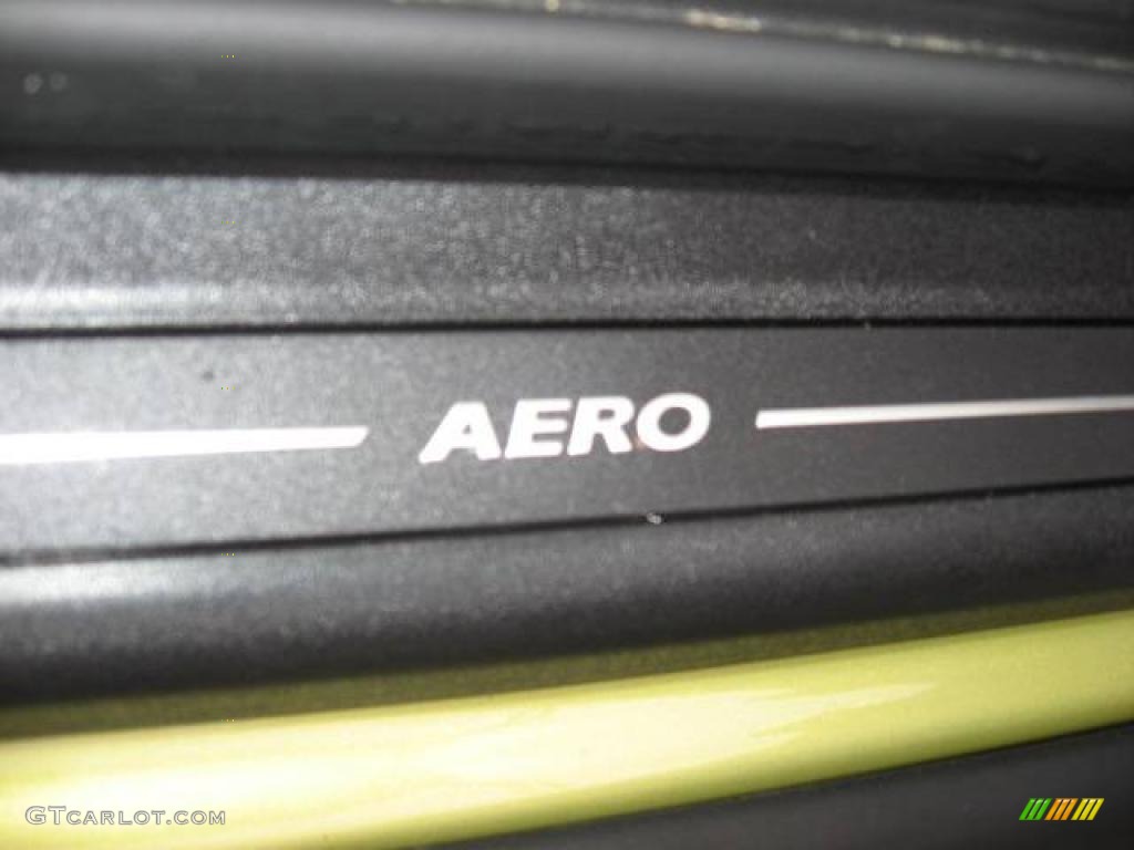 2006 9-3 Aero Convertible - Lime Yellow / Parchment photo #48