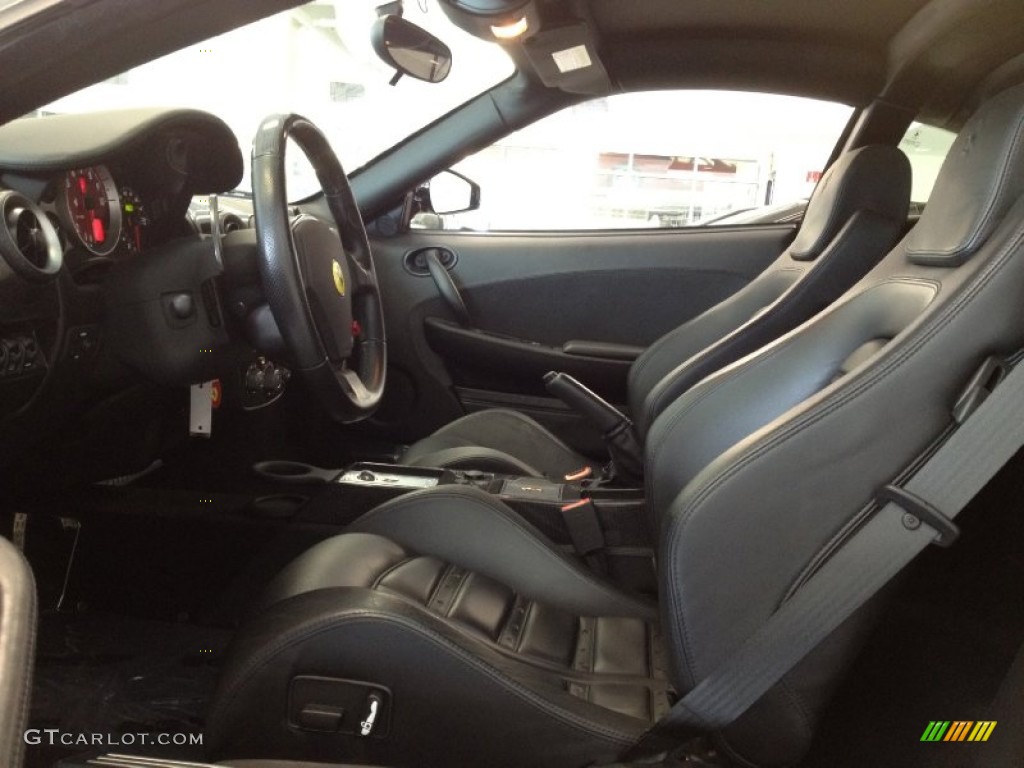 Nero Interior 2007 Ferrari F430 Coupe F1 Photo #67792131