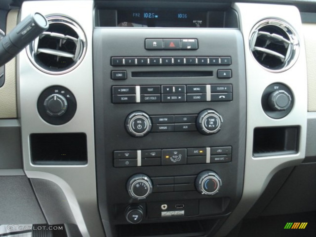 2010 F150 XLT SuperCab 4x4 - Pueblo Gold Metallic / Tan photo #15