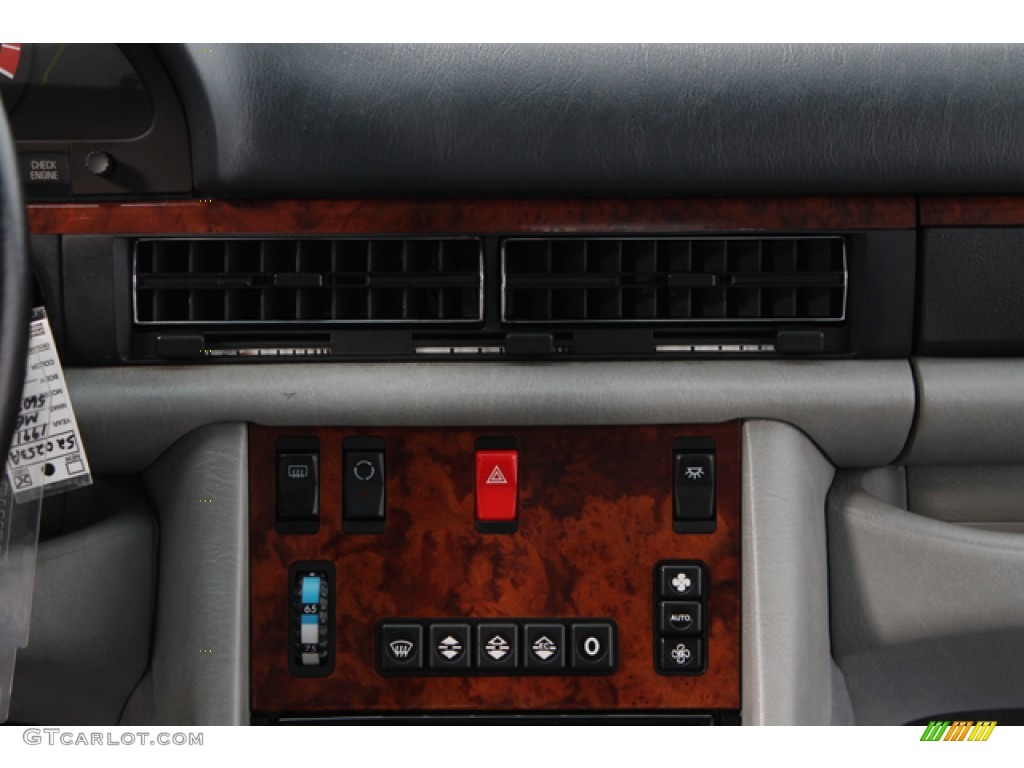 1991 S Class 560 SEL - Pearl Grey Metallic / Grey photo #10