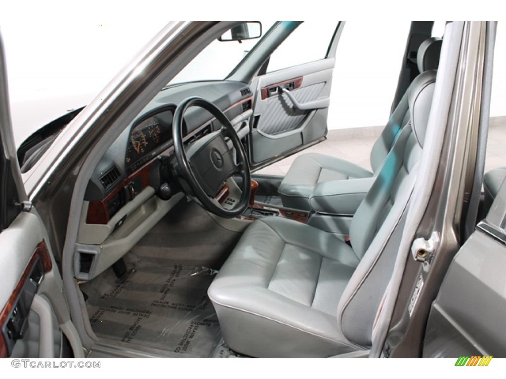 Grey Interior 1991 Mercedes-Benz S Class 560 SEL Photo #67793244