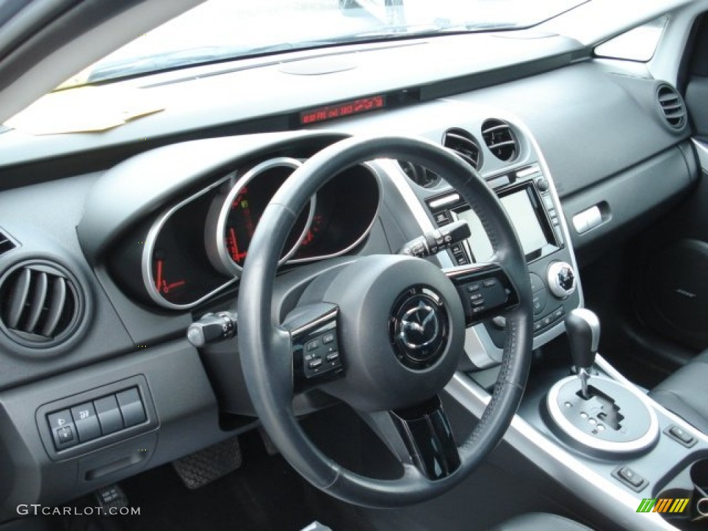 Black Interior 2007 Mazda CX-7 Grand Touring Photo #67793271