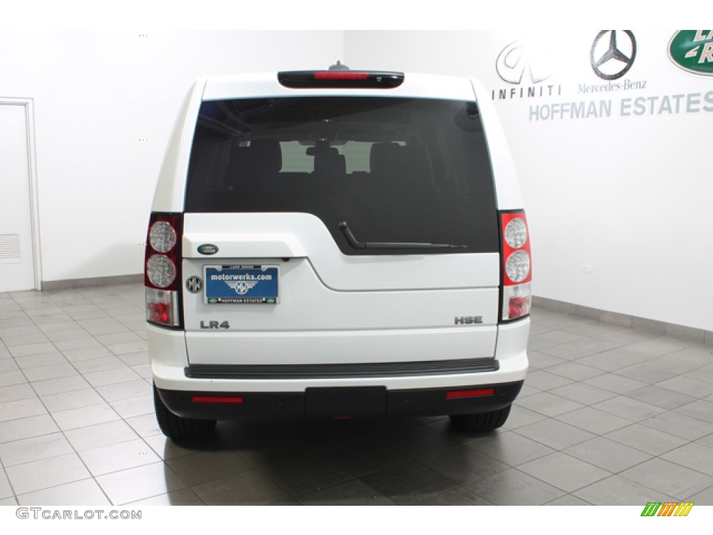 2012 LR4 HSE - Fuji White / Ebony photo #4