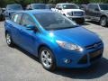 2012 Blue Candy Metallic Ford Focus SE Sport Sedan  photo #2