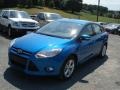 2012 Blue Candy Metallic Ford Focus SE Sport Sedan  photo #4