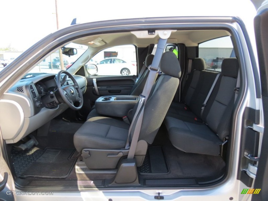 2011 Silverado 1500 LS Extended Cab - Sheer Silver Metallic / Dark Titanium photo #12