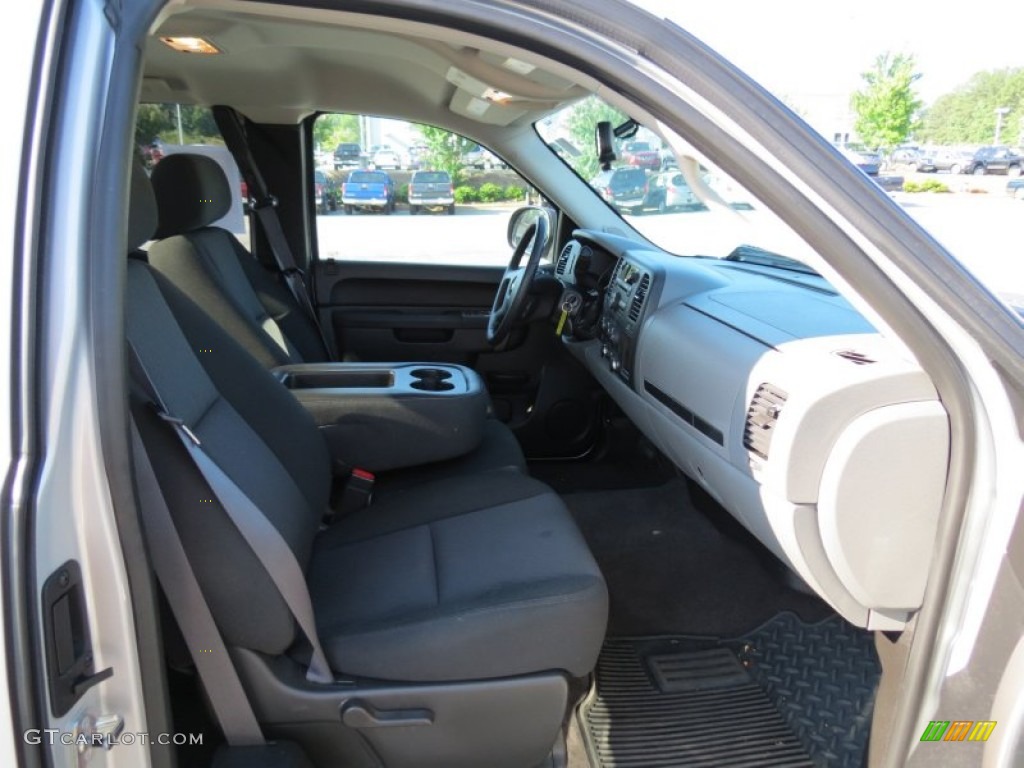 2011 Silverado 1500 LS Extended Cab - Sheer Silver Metallic / Dark Titanium photo #14