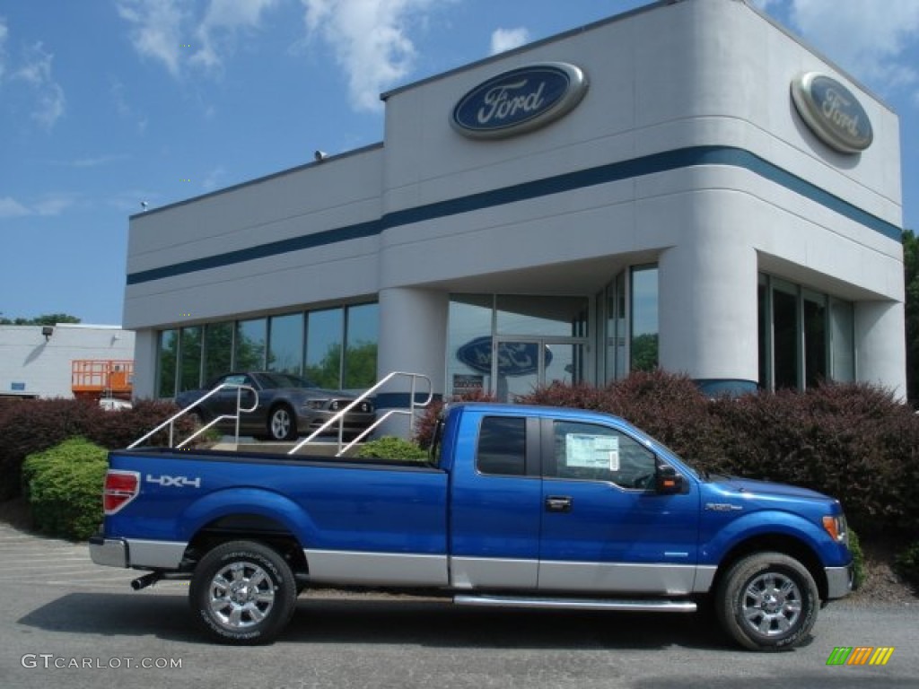 Blue Flame Metallic Ford F150