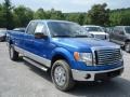 Blue Flame Metallic - F150 XLT SuperCab 4x4 Photo No. 2