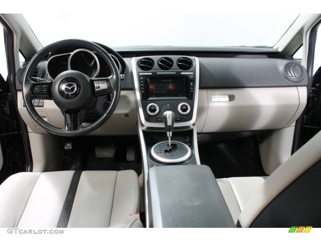 2007 Mazda CX-7 Grand Touring Sand Dashboard Photo #67794915