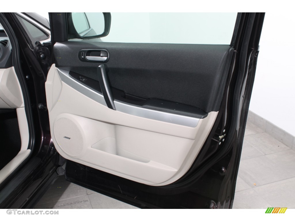 2007 Mazda CX-7 Grand Touring Sand Door Panel Photo #67794975