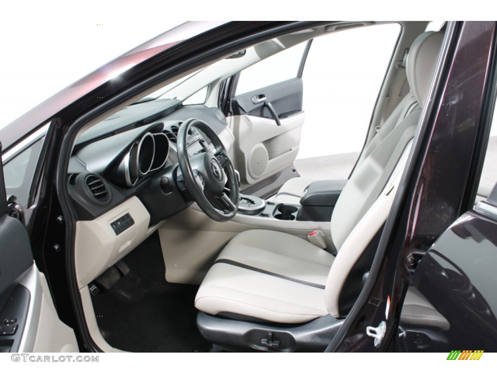 Sand Interior 2007 Mazda CX-7 Grand Touring Photo #67795038