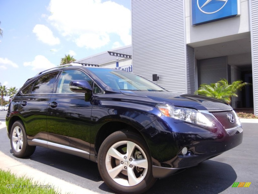 Black Sapphire Pearl 2010 Lexus RX 350 Exterior Photo #67795590