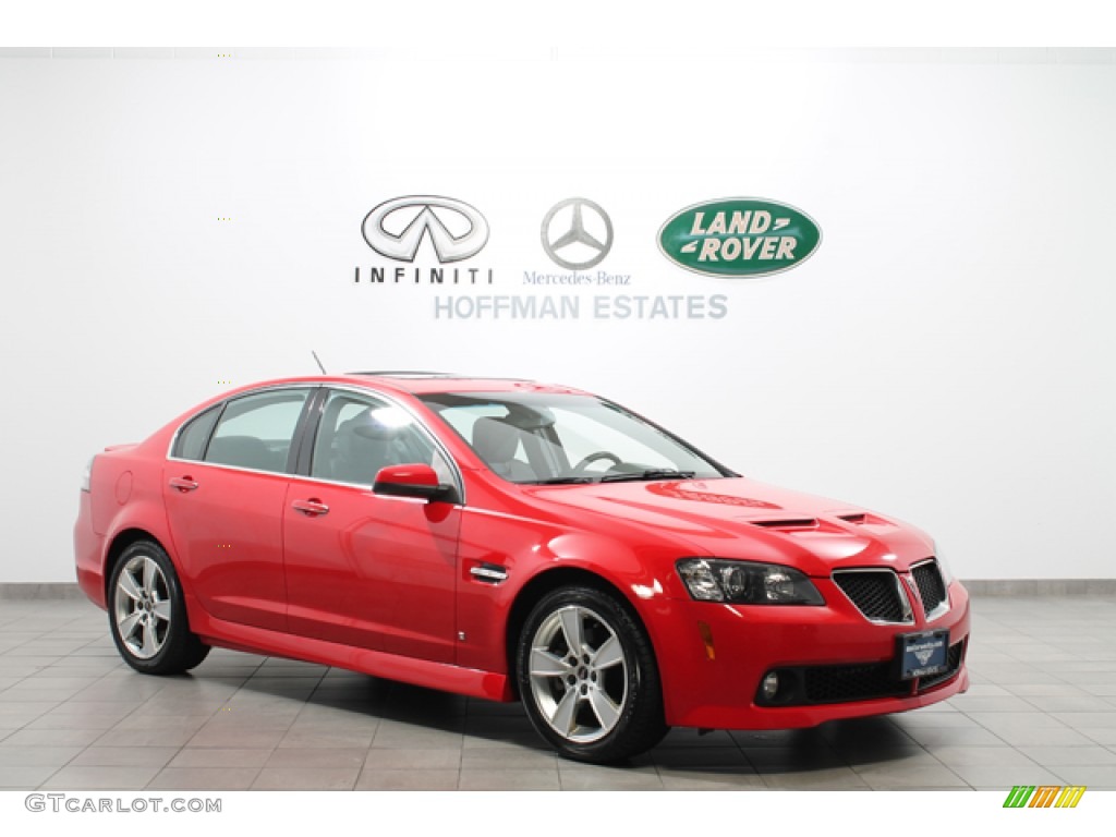 Liquid Red Pontiac G8