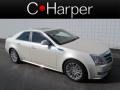 2010 White Diamond Tricoat Cadillac CTS 4 3.6 AWD Sedan  photo #1