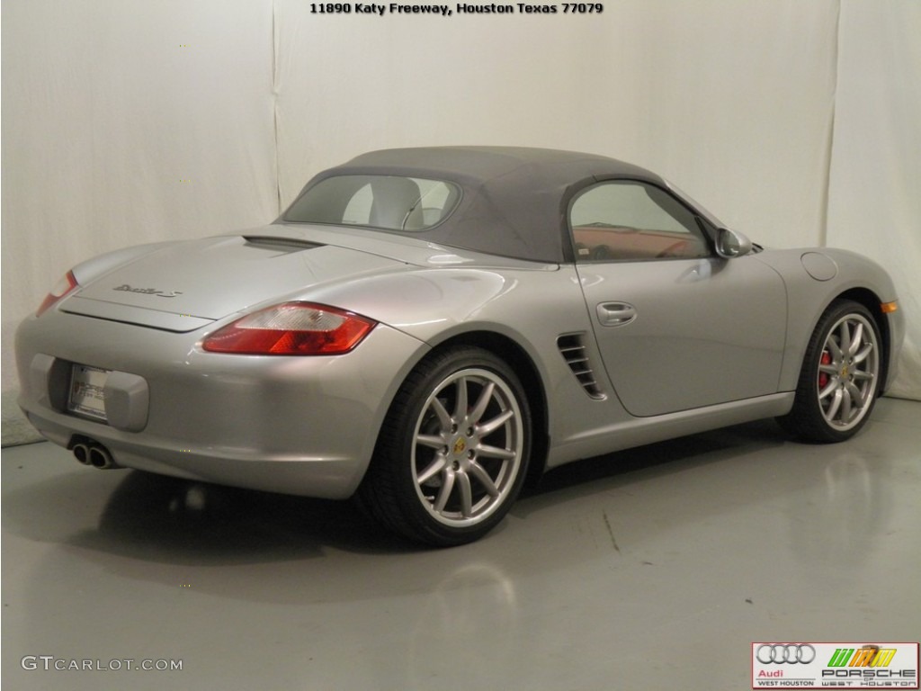 2008 Boxster RS 60 Spyder - Arctic Silver Metallic / Carrera Red photo #19