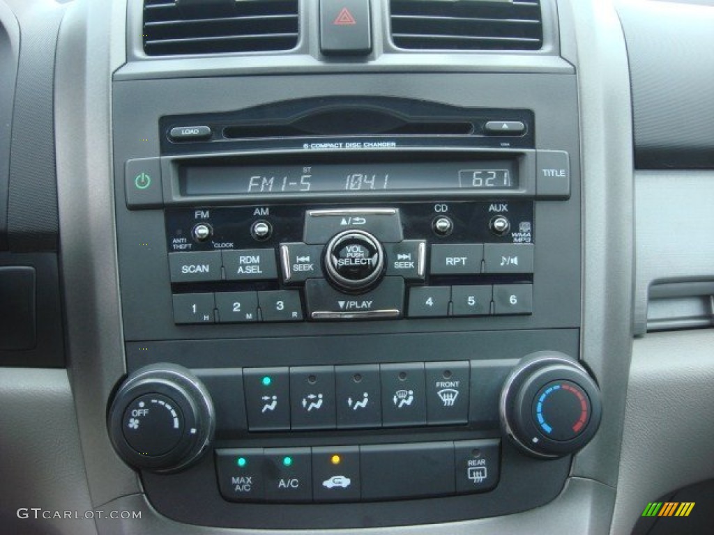 2010 CR-V EX AWD - Alabaster Silver Metallic / Gray photo #14