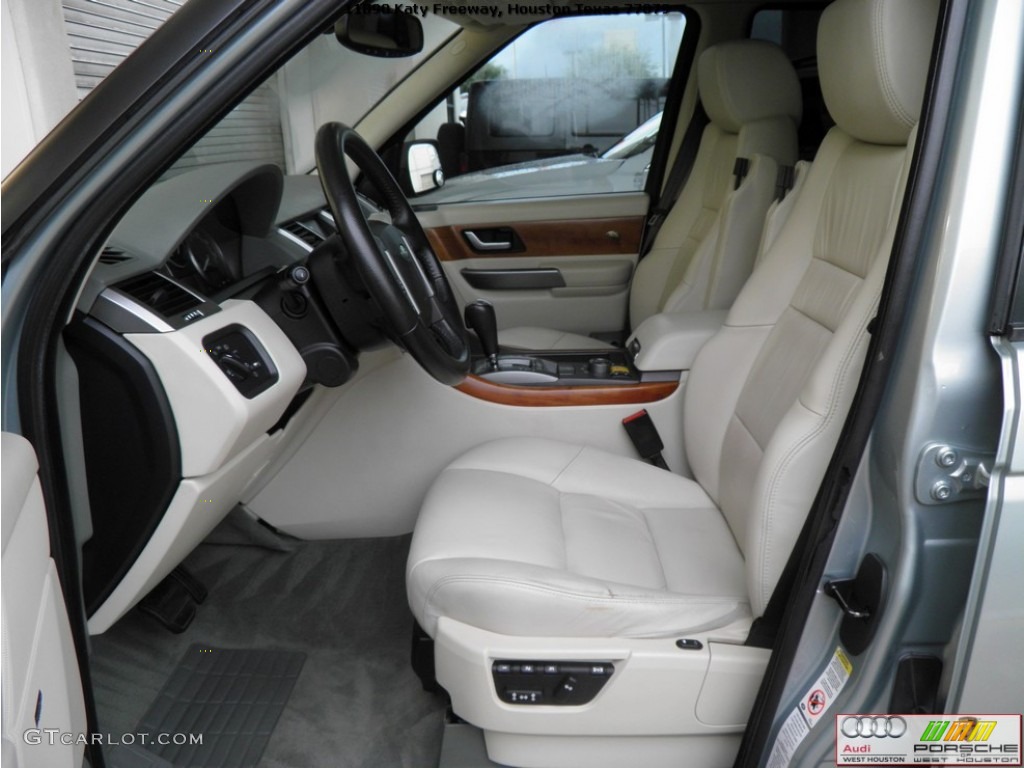 2006 Range Rover Sport HSE - Arctic Frost Metallic / Ivory photo #7