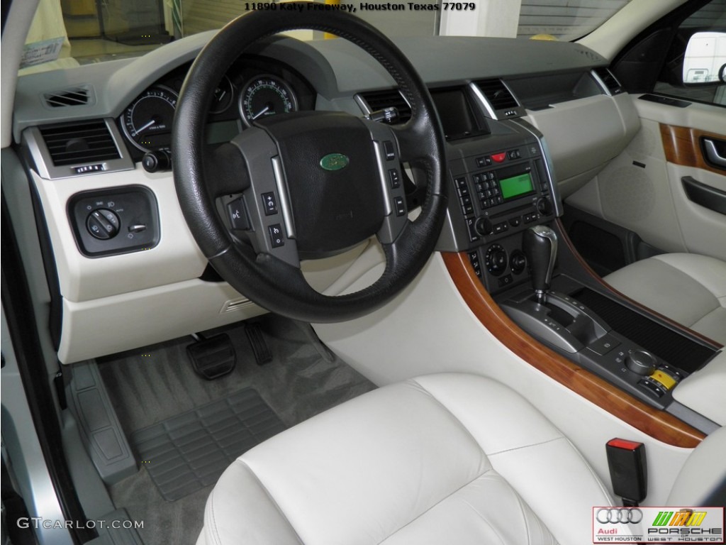 2006 Range Rover Sport HSE - Arctic Frost Metallic / Ivory photo #8