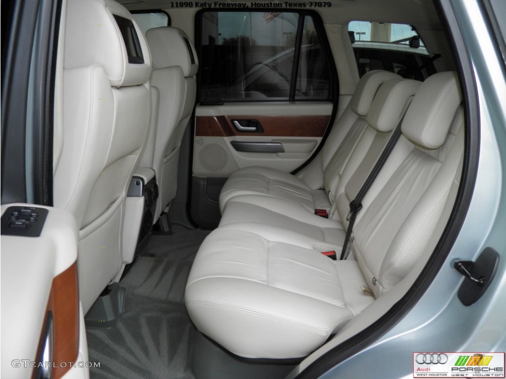 2006 Range Rover Sport HSE - Arctic Frost Metallic / Ivory photo #14