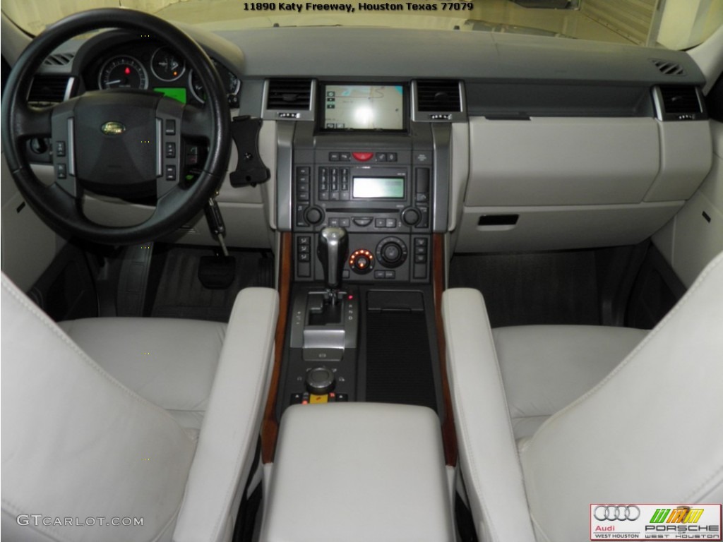 2006 Range Rover Sport HSE - Arctic Frost Metallic / Ivory photo #16