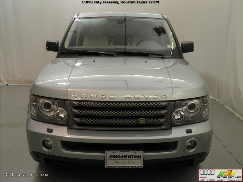 2006 Range Rover Sport HSE - Arctic Frost Metallic / Ivory photo #21