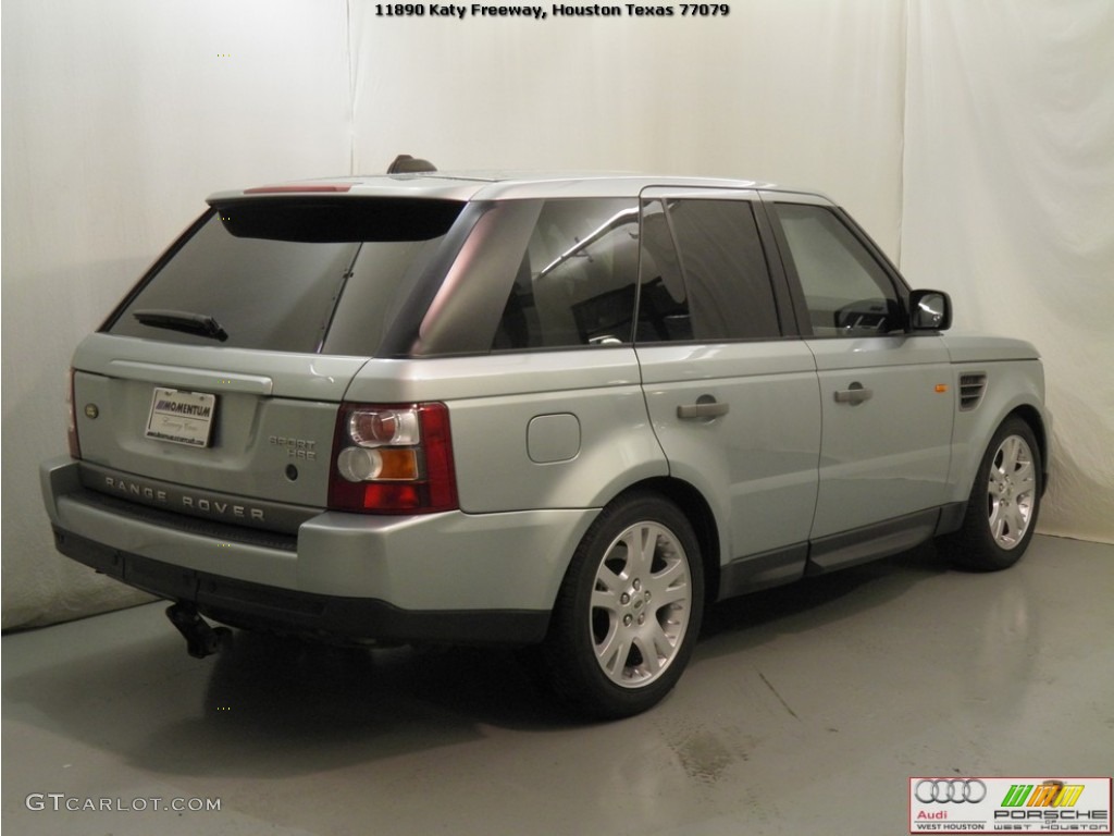 2006 Range Rover Sport HSE - Arctic Frost Metallic / Ivory photo #24