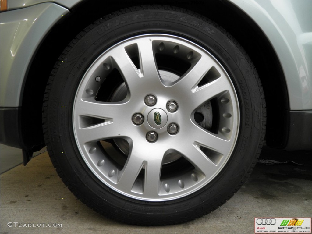 2006 Range Rover Sport HSE - Arctic Frost Metallic / Ivory photo #25