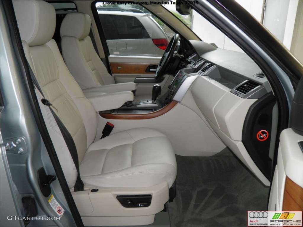 2006 Range Rover Sport HSE - Arctic Frost Metallic / Ivory photo #26