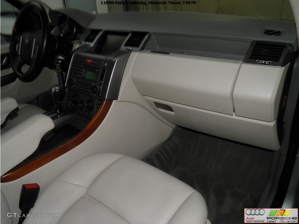 2006 Range Rover Sport HSE - Arctic Frost Metallic / Ivory photo #27