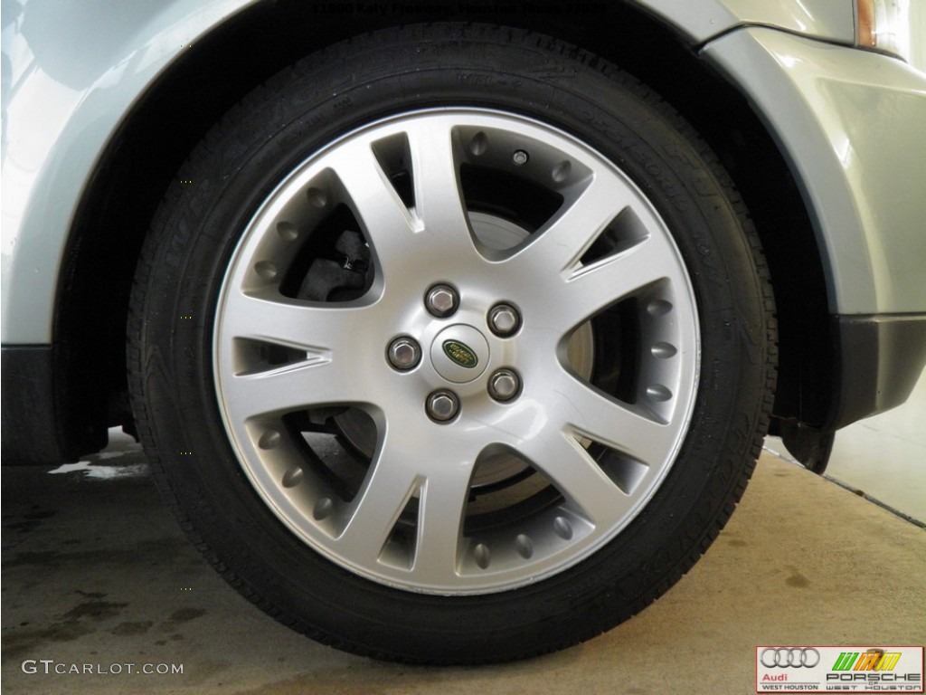 2006 Range Rover Sport HSE - Arctic Frost Metallic / Ivory photo #35
