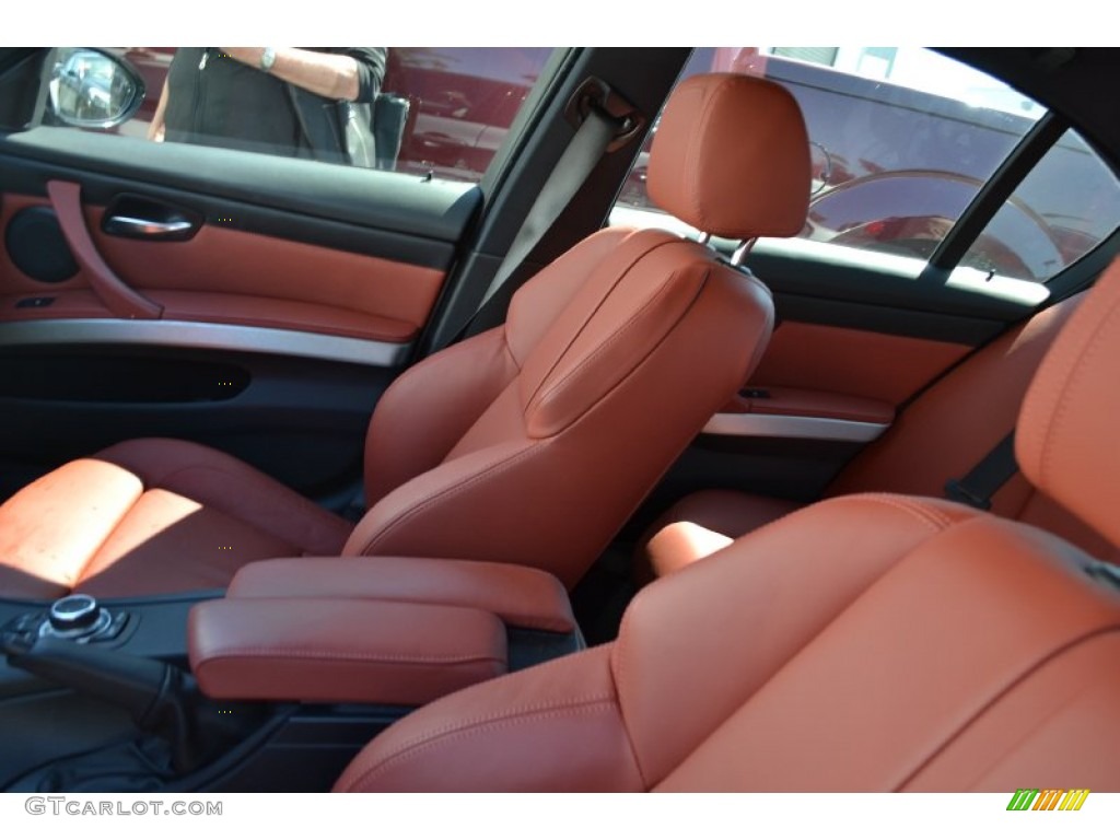 2009 M3 Sedan - Space Grey Metallic / Fox Red Novillo Leather photo #4