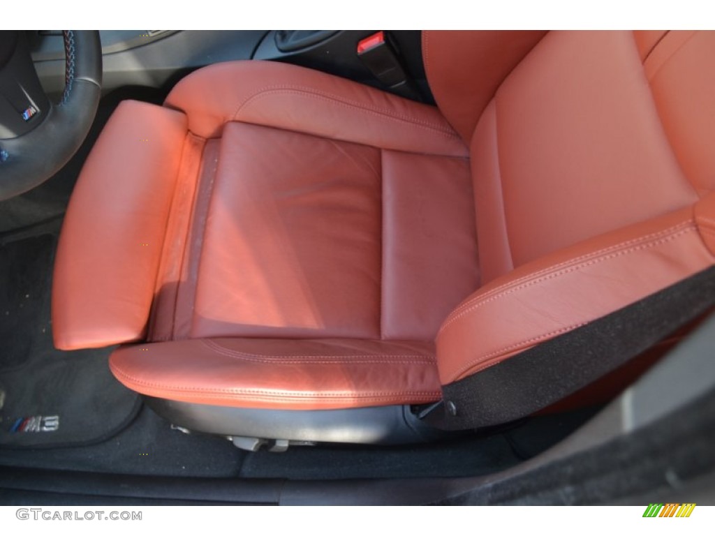 2009 M3 Sedan - Space Grey Metallic / Fox Red Novillo Leather photo #5