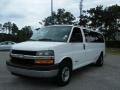 Summit White - Express 3500 Extended Passenger Van Photo No. 1