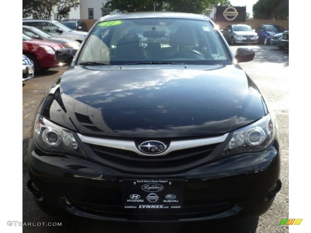 Obsidian Black Pearl Subaru Impreza