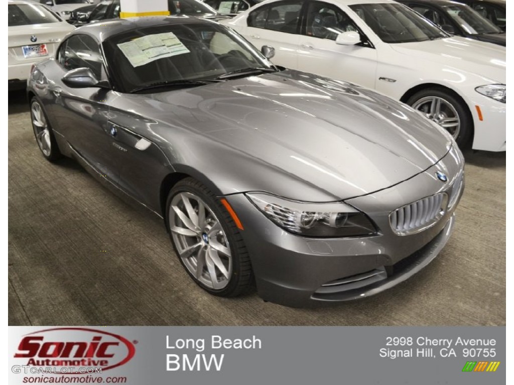 2012 Z4 sDrive35i - Space Gray Metallic / Black photo #1